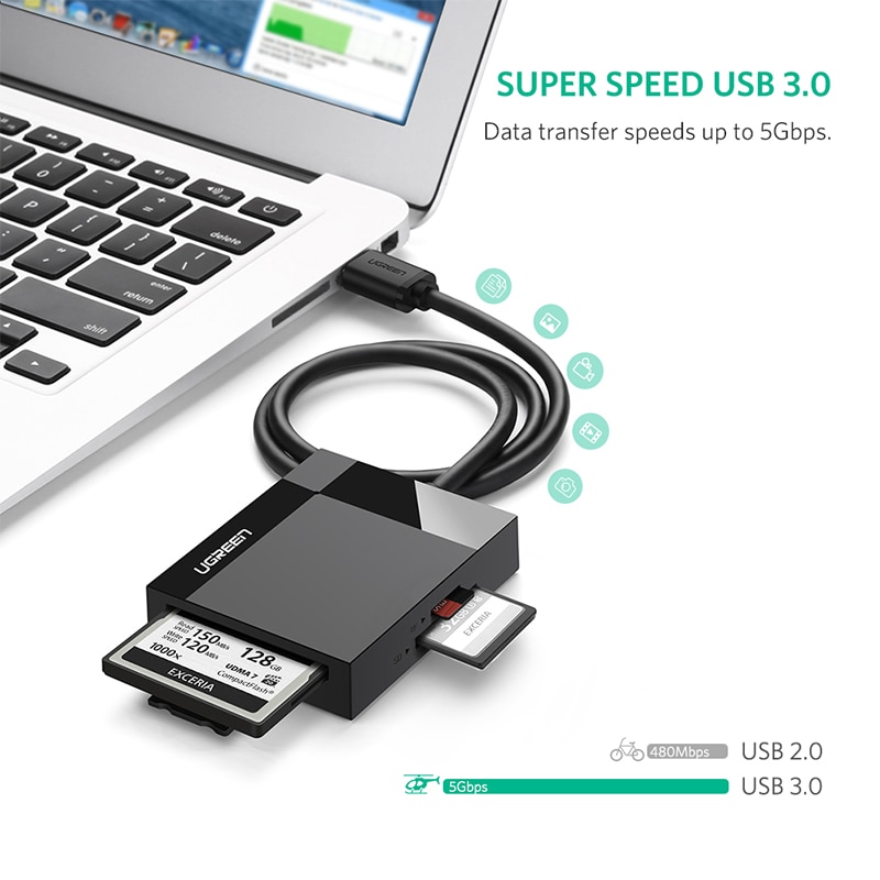 USB 3.0 All in One Card Reader Computer Peripherals Computers & Tablets USB Hubs 