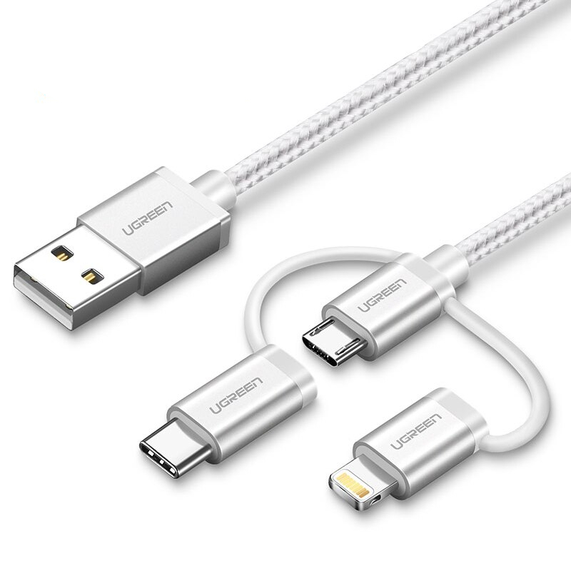 Universal 3 in 1 USB Cable Mobile Phone Accessories Mobile Phone Cables Smartphones 