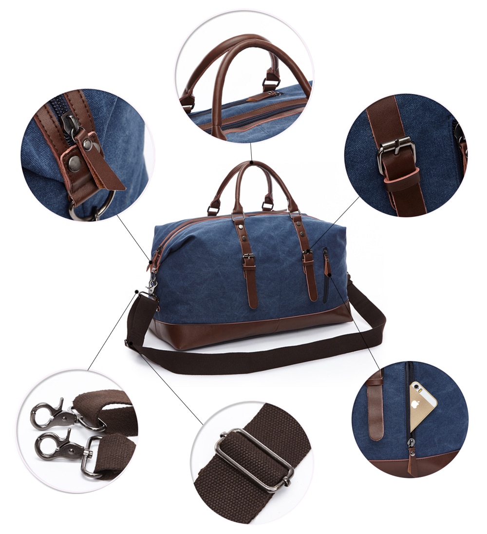 Waterproof Canvas Travel Bag