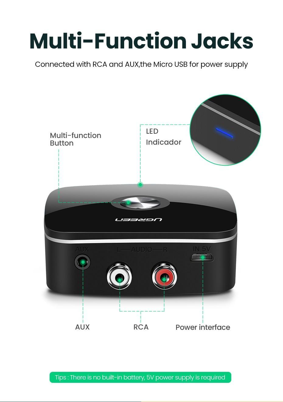 Wireless Bluetooth 5.0 Receiver