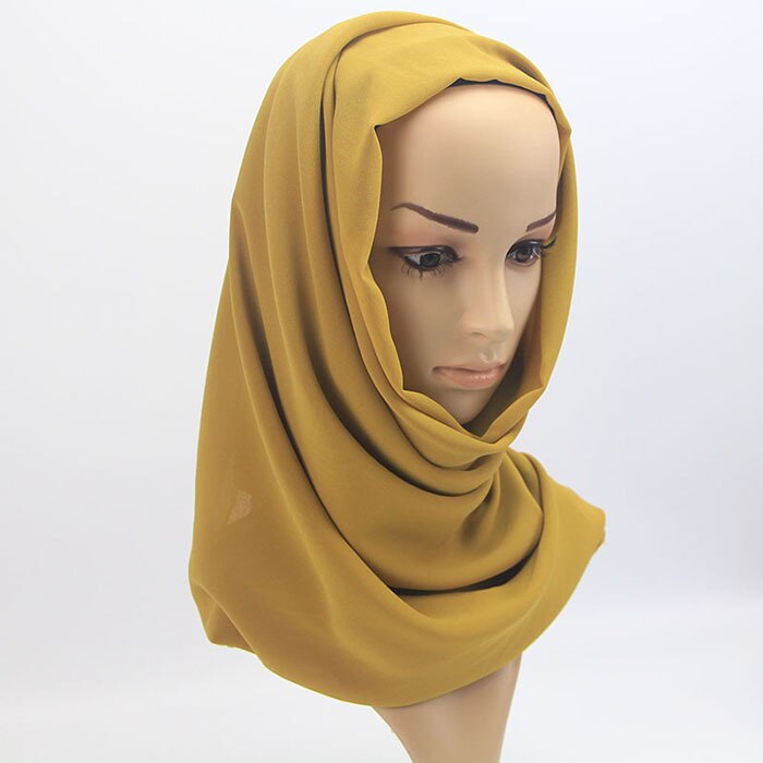 Women's Bubble Chiffon Head Scarf