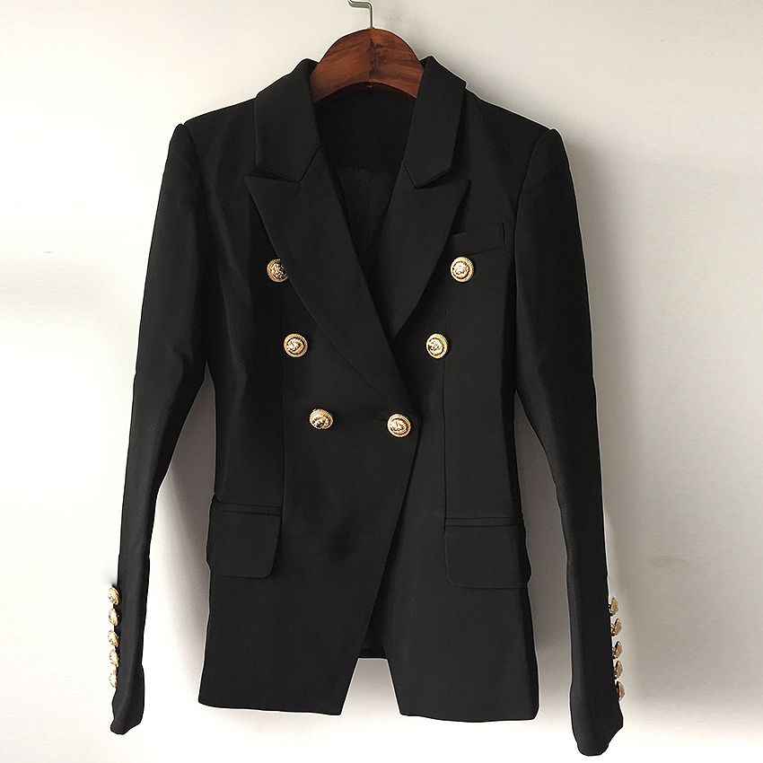 Women's Classic Double Breasted Blazer Basic Jackets Jackets & Coats Women's Clothing & Accessories 