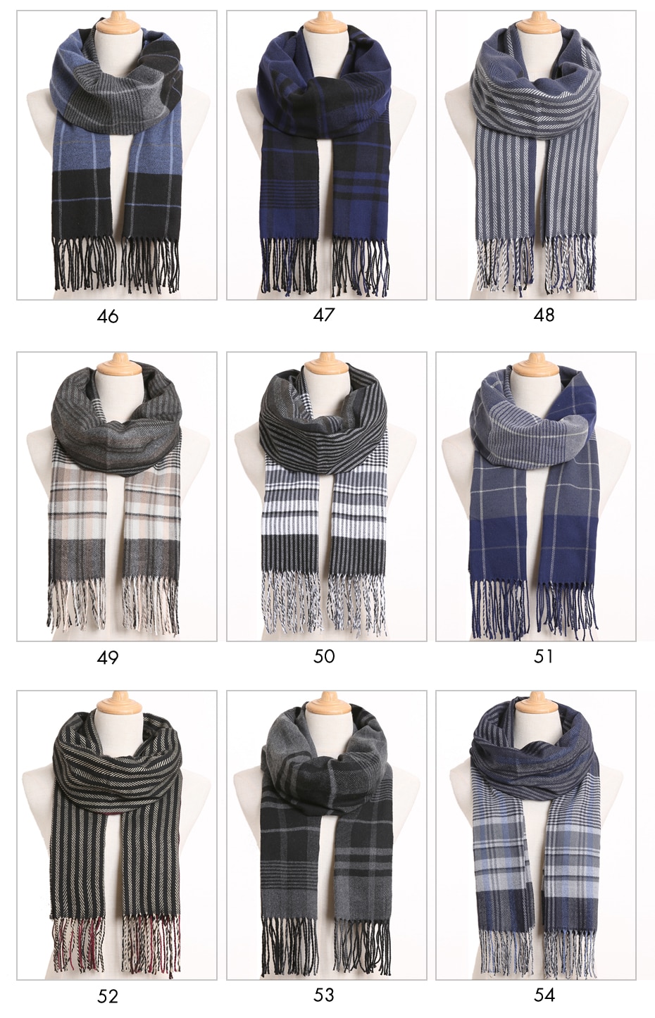 Women's Plaid Winter Scarf Accessories Scarves Women's Clothing & Accessories 