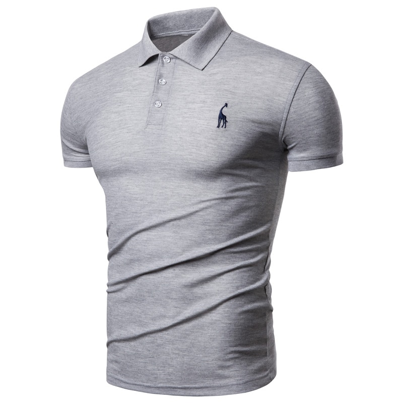 Men's Golf Polo Shirt with Embroidery