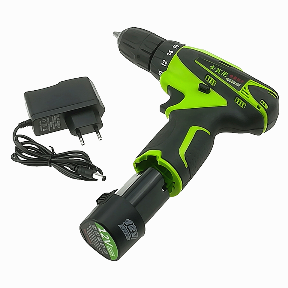 12V Electric Wireless Rechargeable Screwdriver Home Improvement & Tools Power Tools 