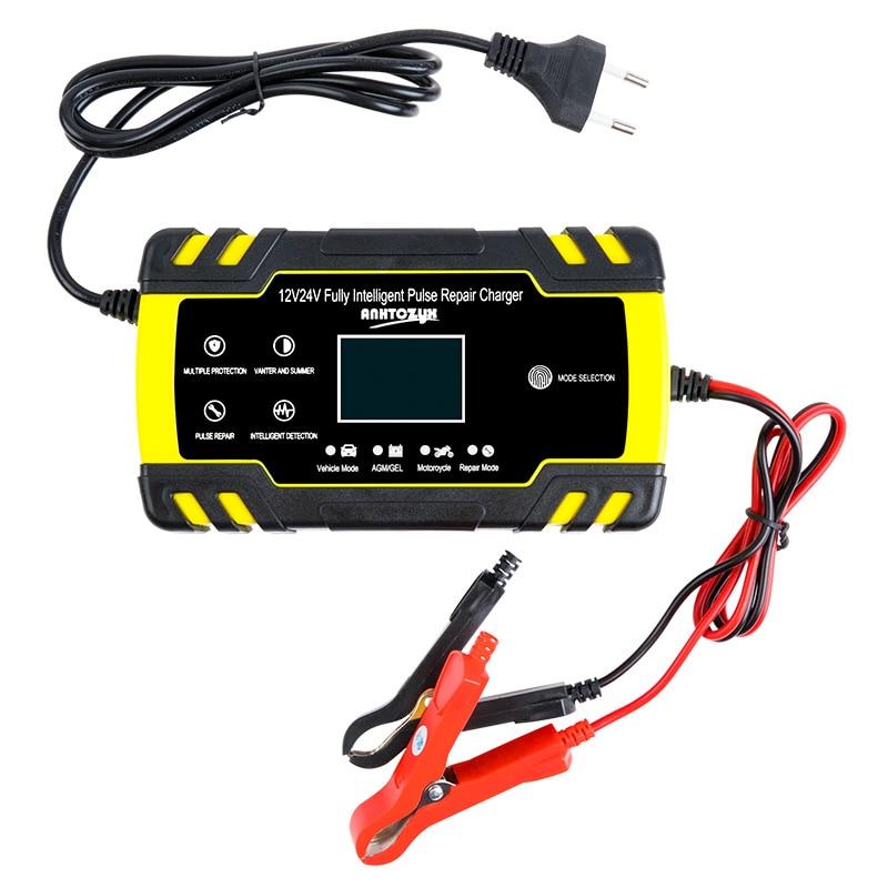 Universal Car Battery Charger with Pulse Repair