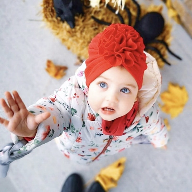 Baby Girl's Flower Style Hat