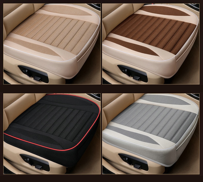 Breathable Flax Seat Cover For Car