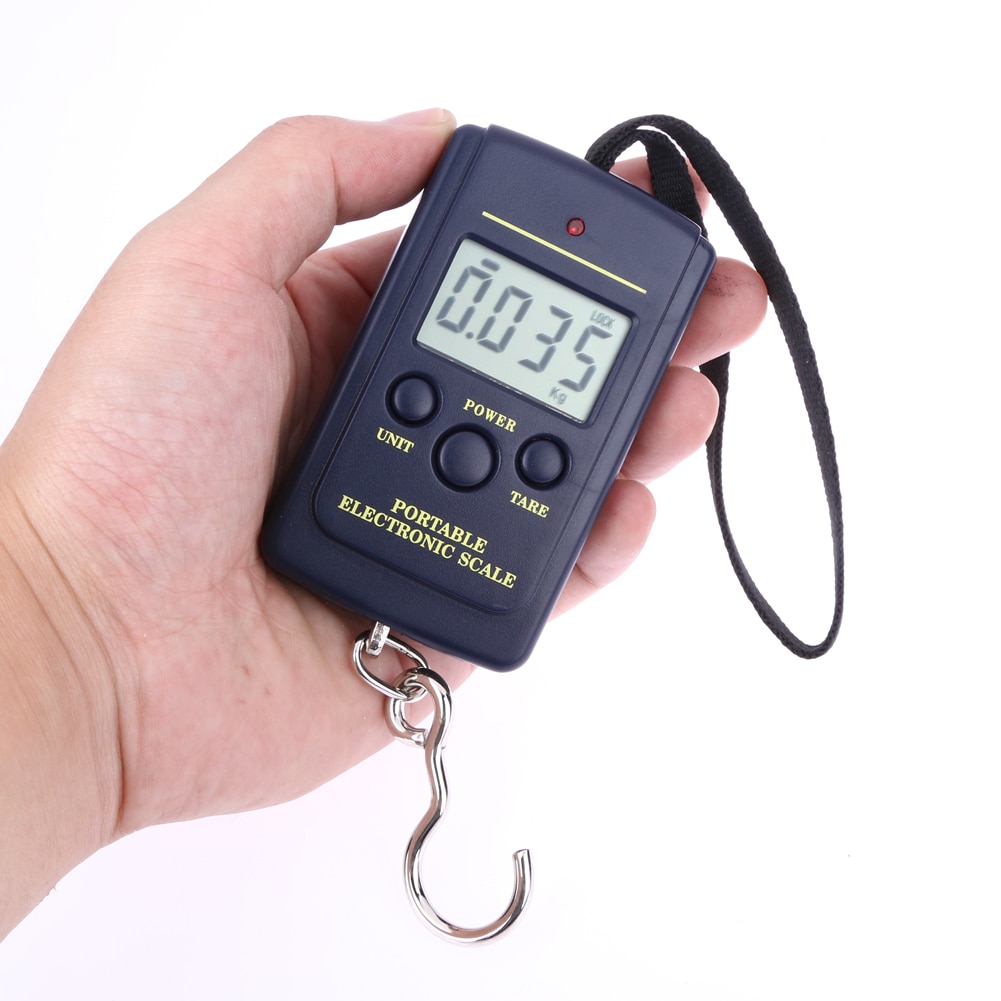 Compact Digital Fishing Scales with Strap