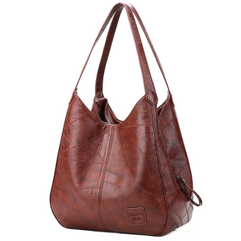 Women's Big Leather Handbag