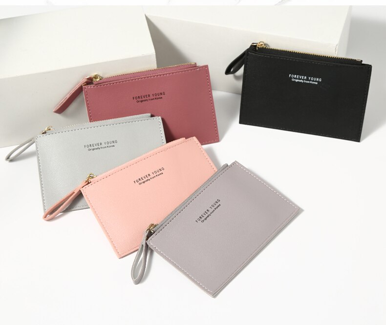 Women's Pastel Color Cardholder