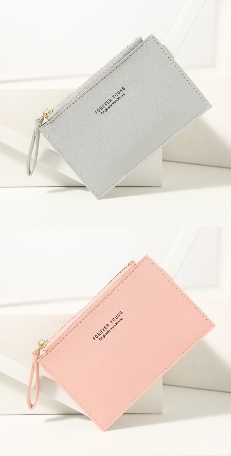 Women's Pastel Color Cardholder