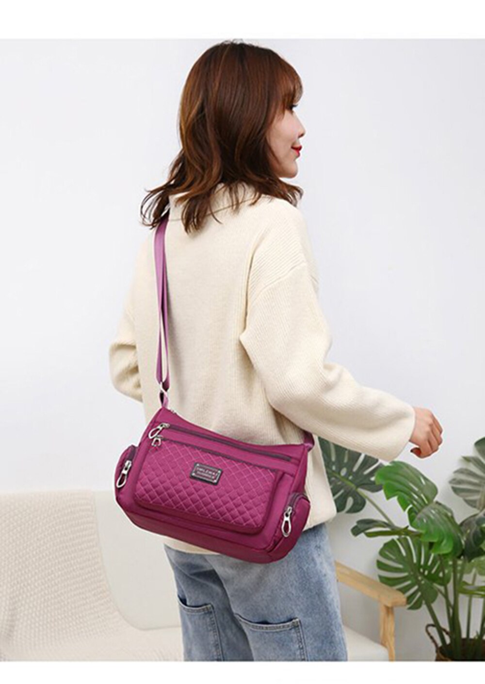 Women's Casual Waterproof Shoulder Bag