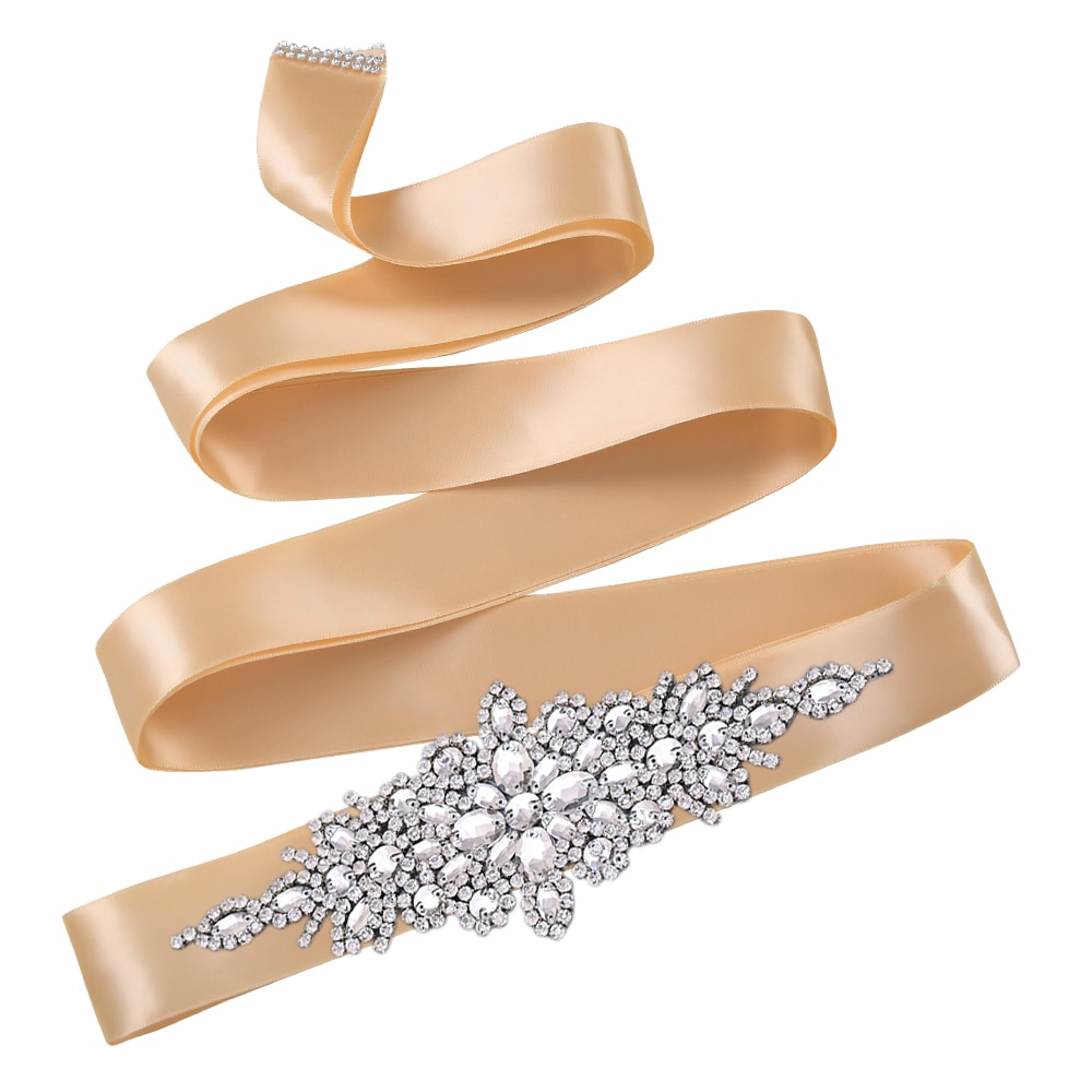 Women's Rhinestone Bridal Belt