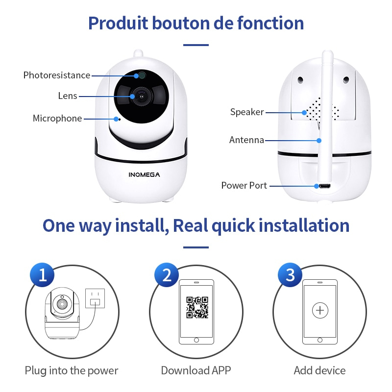 Intelligent Wireless IP Camera