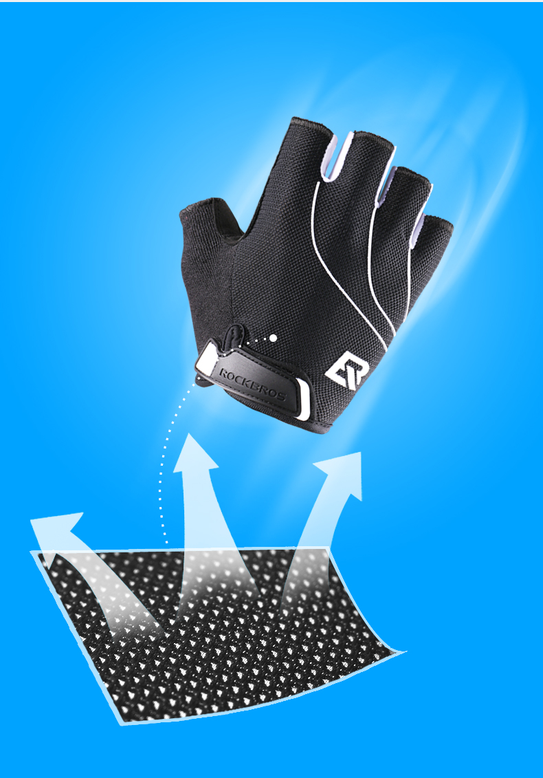 Men's Half Finger Cycling Gloves