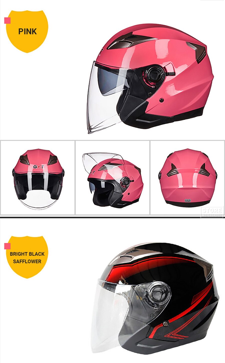 Half Face Motorcycle Helmet