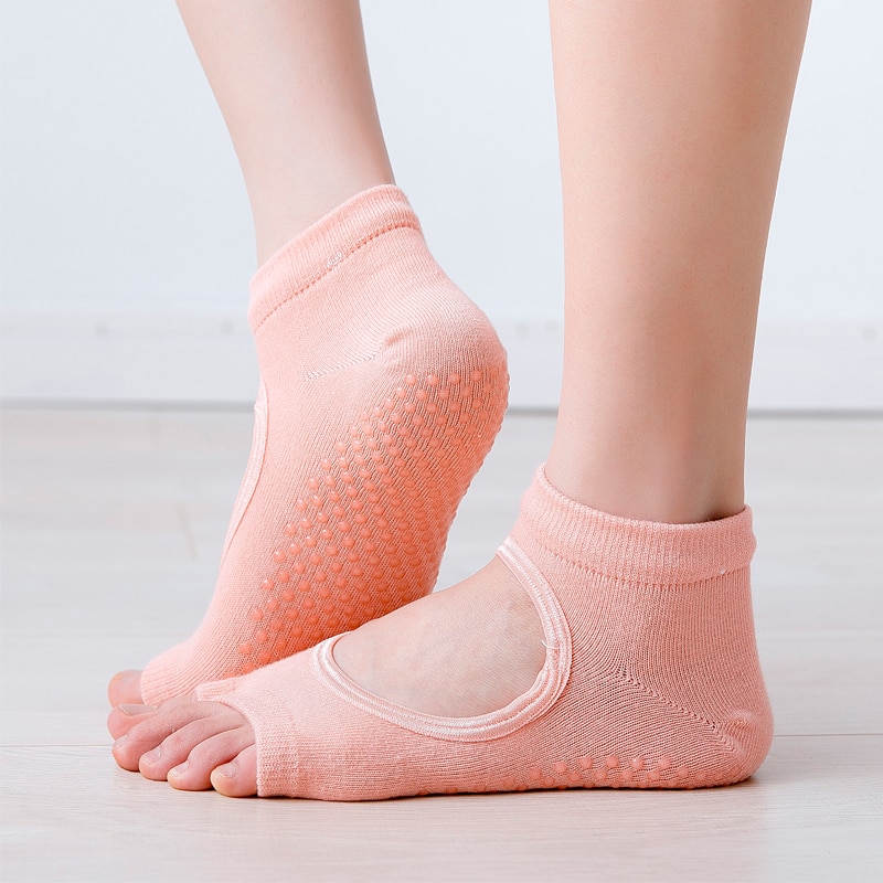 Women's Open Toe Yoga and Dance Socks