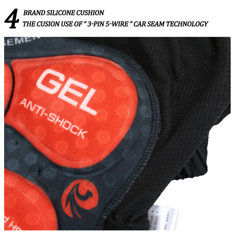 5D Gel Padded Shockproof Cycling Underwear Shorts Cycling Clothing Cycling Shorts Sports 