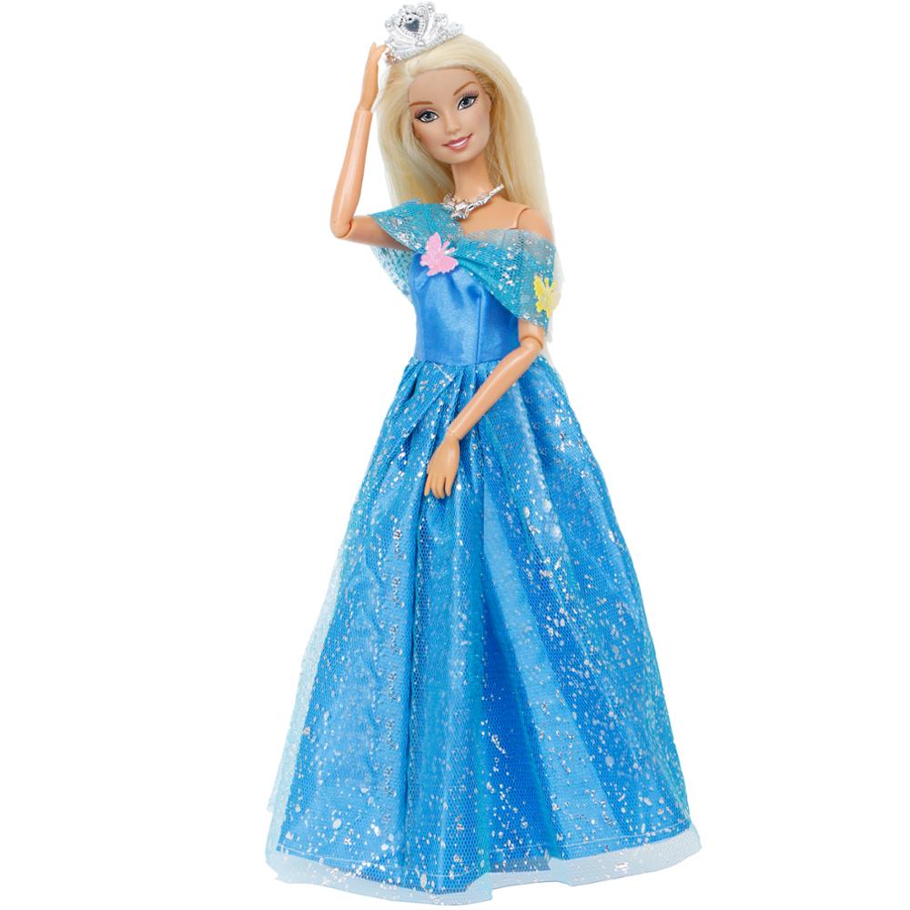 Barbie Princess in Dress Doll Toy for Kids Dolls Accessories Kid's Toys Toys 