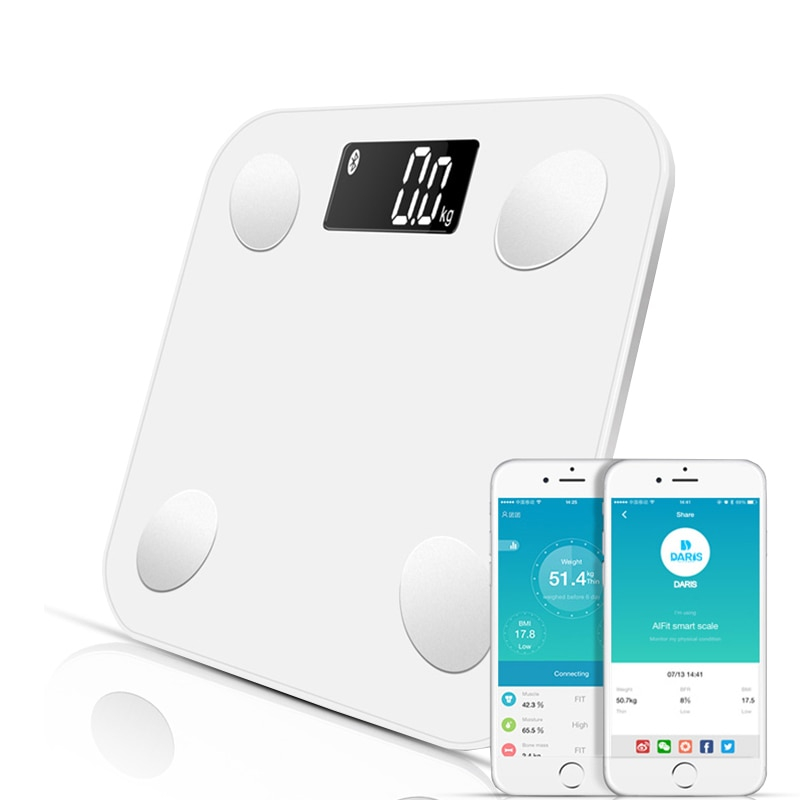 Bluetooth Smart Scale in White Bluetooth Smart Scale in White
