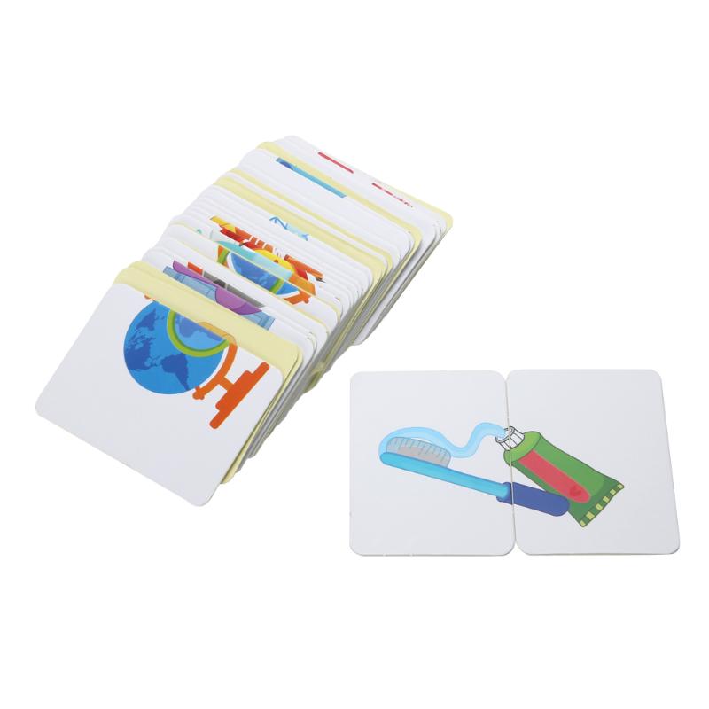 Cognition Puzzled Card Set for Babies