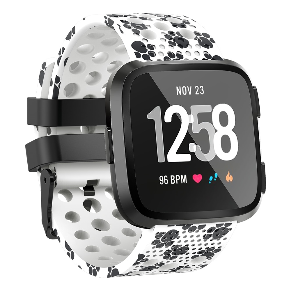 Colorful Ventilated Silicone Band for FitBit Versa Smart Accessories Smart Electronics 