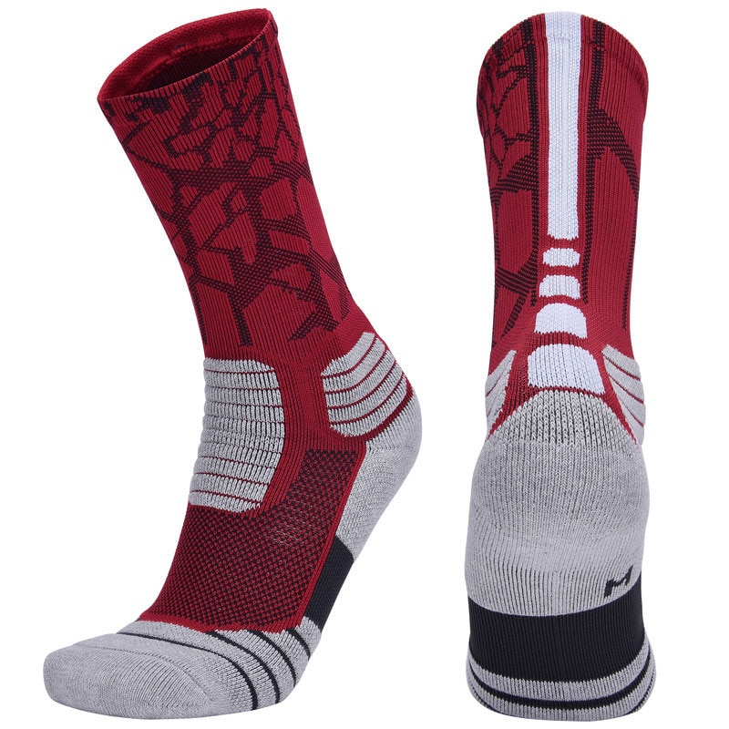 Cracks Print Sports Socks