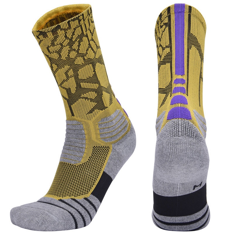 Cracks Print Sports Socks