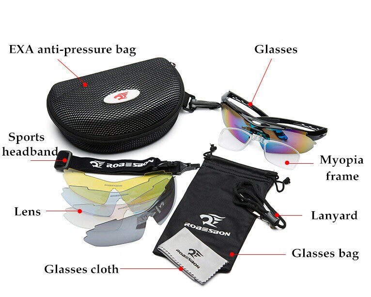 Cycling Unisex Polarized Glasses