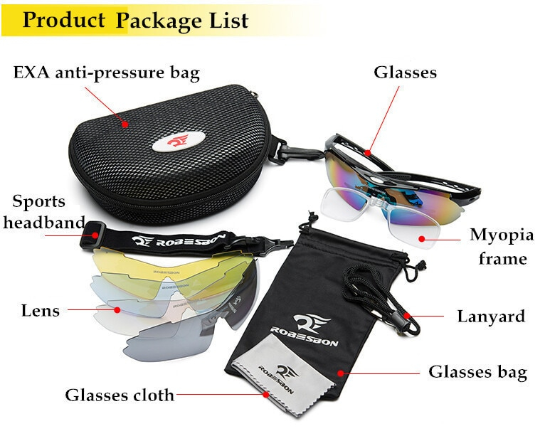 Cycling Unisex Polarized Glasses Cycling Clothing Cycling Eyewear Sports 