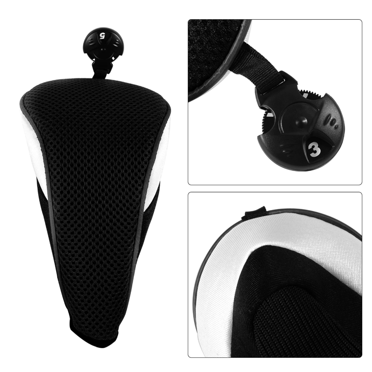 Driver / Fairway / Hybrid Golf Head Covers Golf Sports Driver / Fairway / Hybrid Golf Head Covers Golf Sports