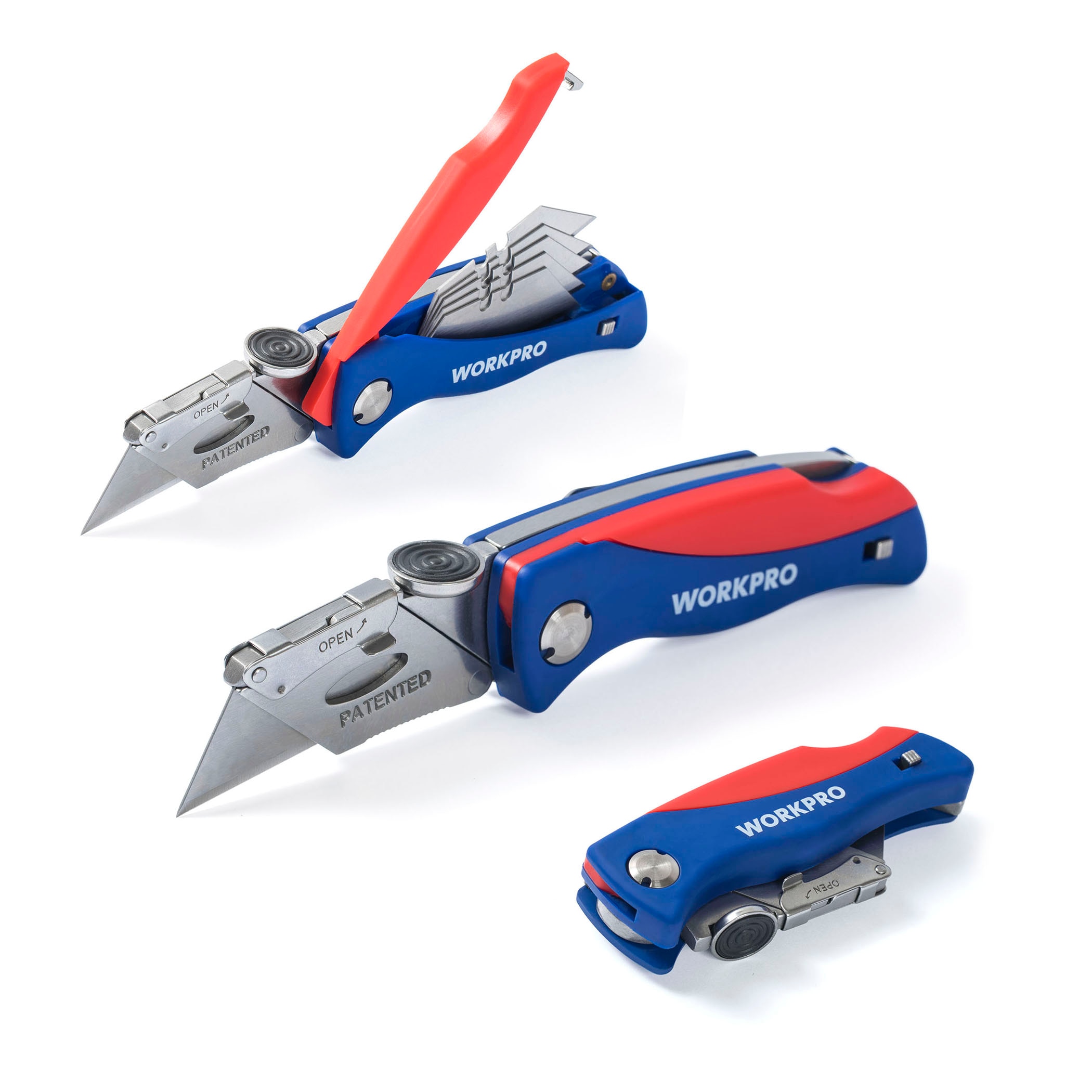 Folding Utility Knife with Blade Compartment Folding Utility Knife with Blade Compartment