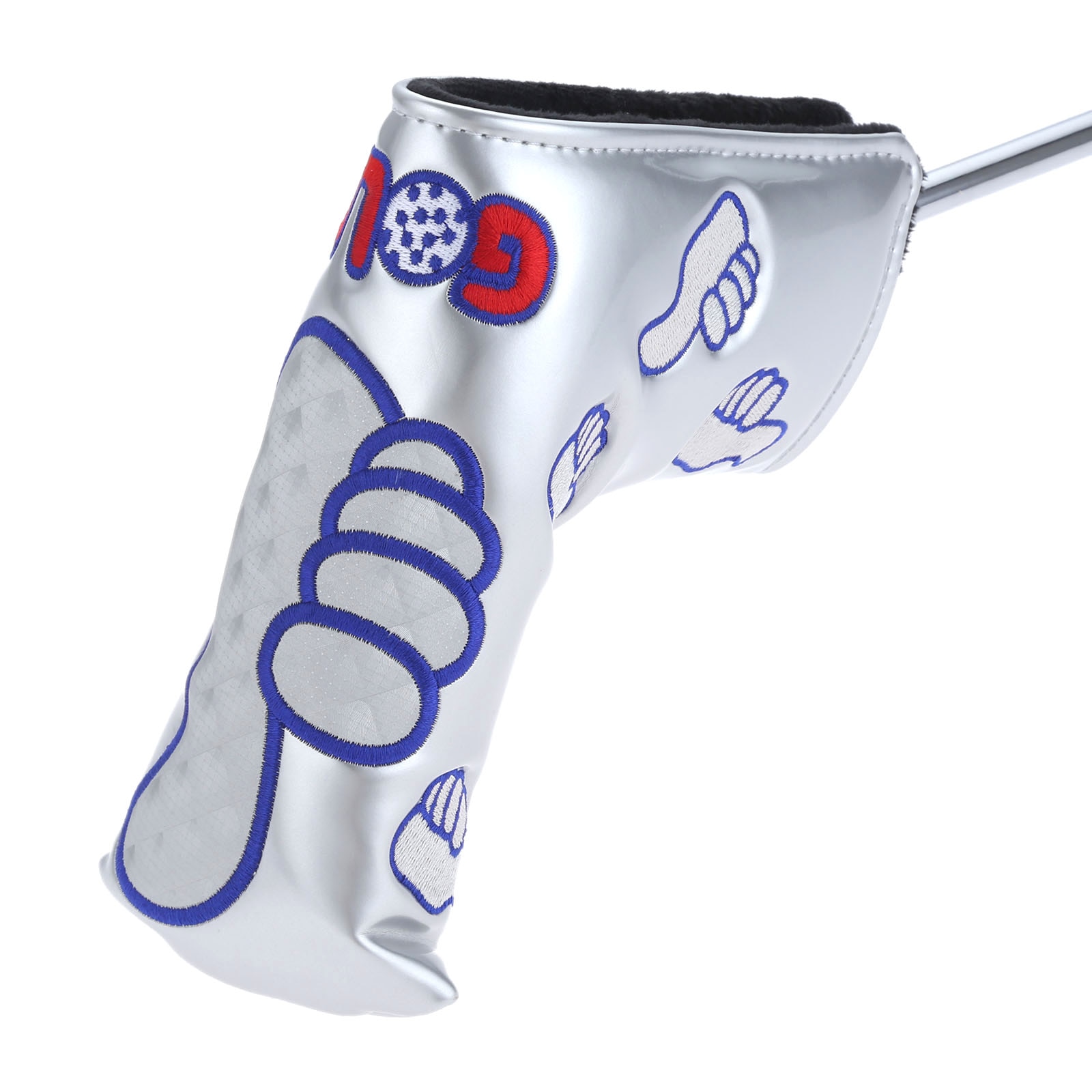 Great Thumb Patterned PU Leather Golf Club Head Cover