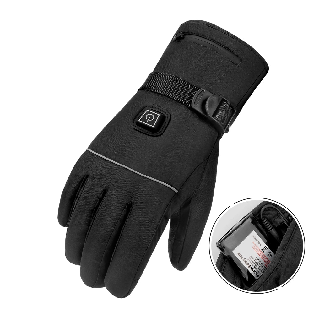 Heated Waterproof Motorcycle Gloves Gloves Men Sport Clothing Sports 