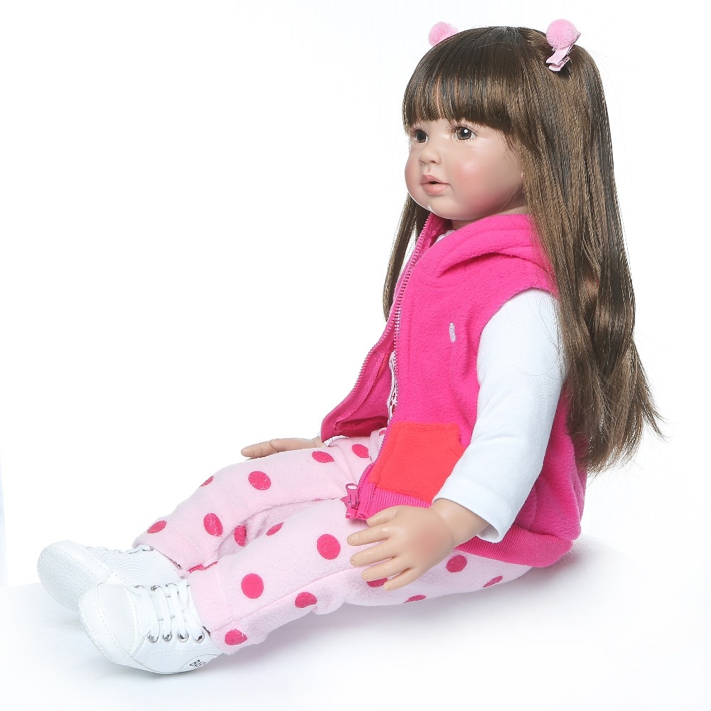 Lovely Long-Haired Baby Doll Dolls Kid's Toys Toys 