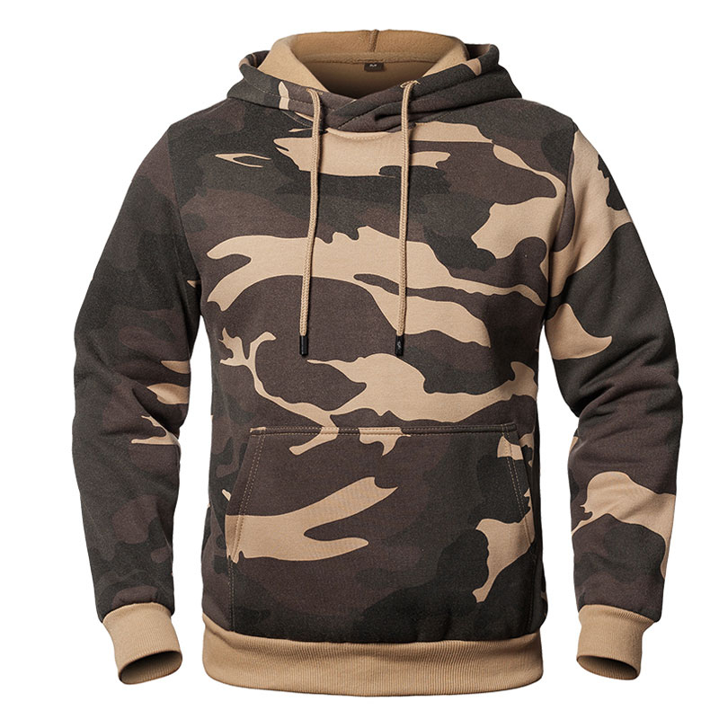Men's Camouflage Hooded Sweatshirt