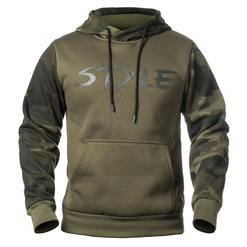 Men's Camouflage Hooded Sweatshirt Hoodies & Sweatshirts Men Sport Clothing Sports 