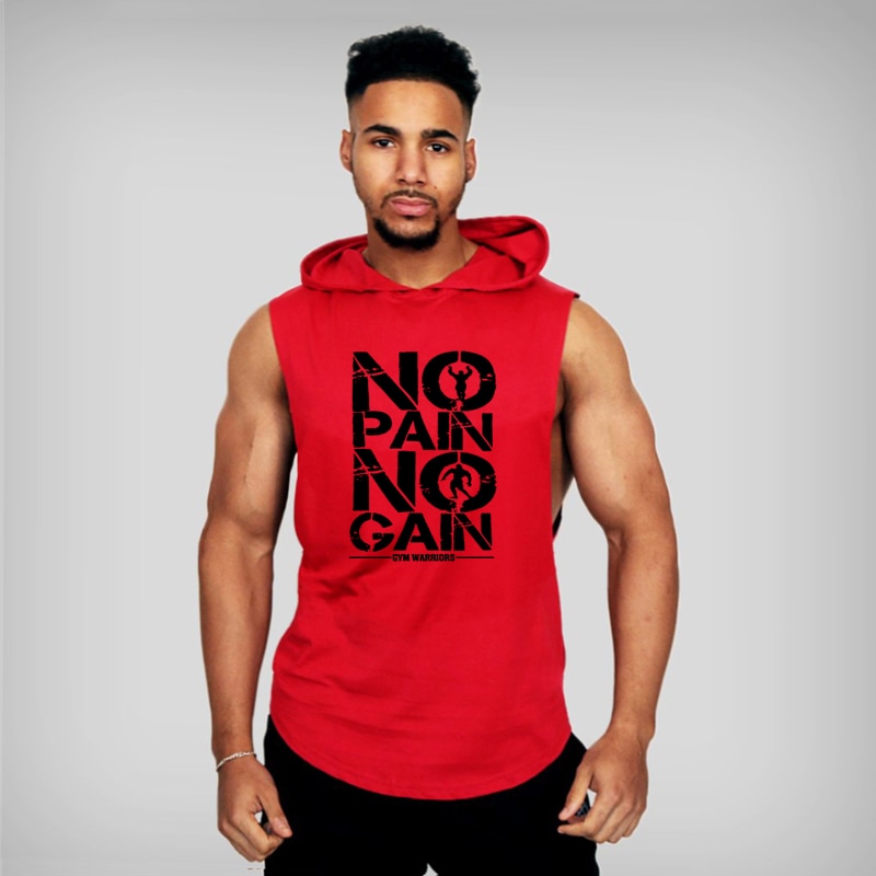 Men's No Pain No Gain Tank Top Men Sport Clothing Sports Tops & T-Shirts 