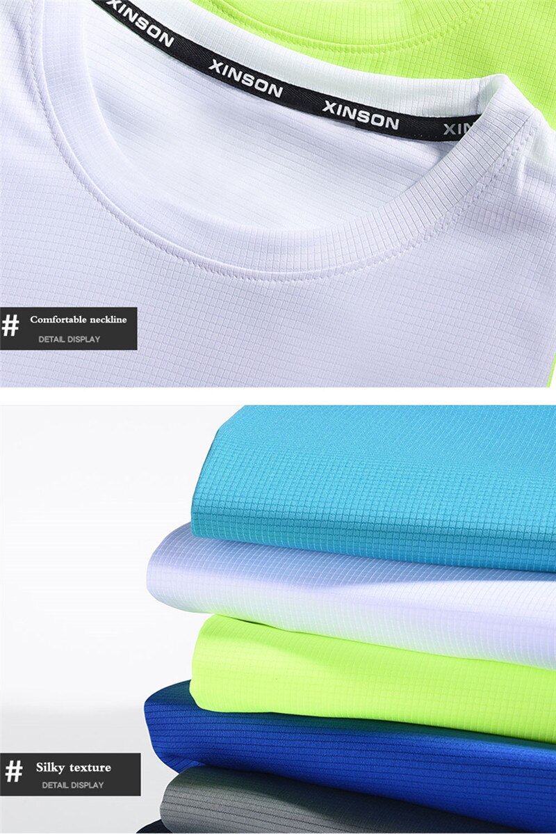 Men's Solid Color Quick Dry T-Shirt