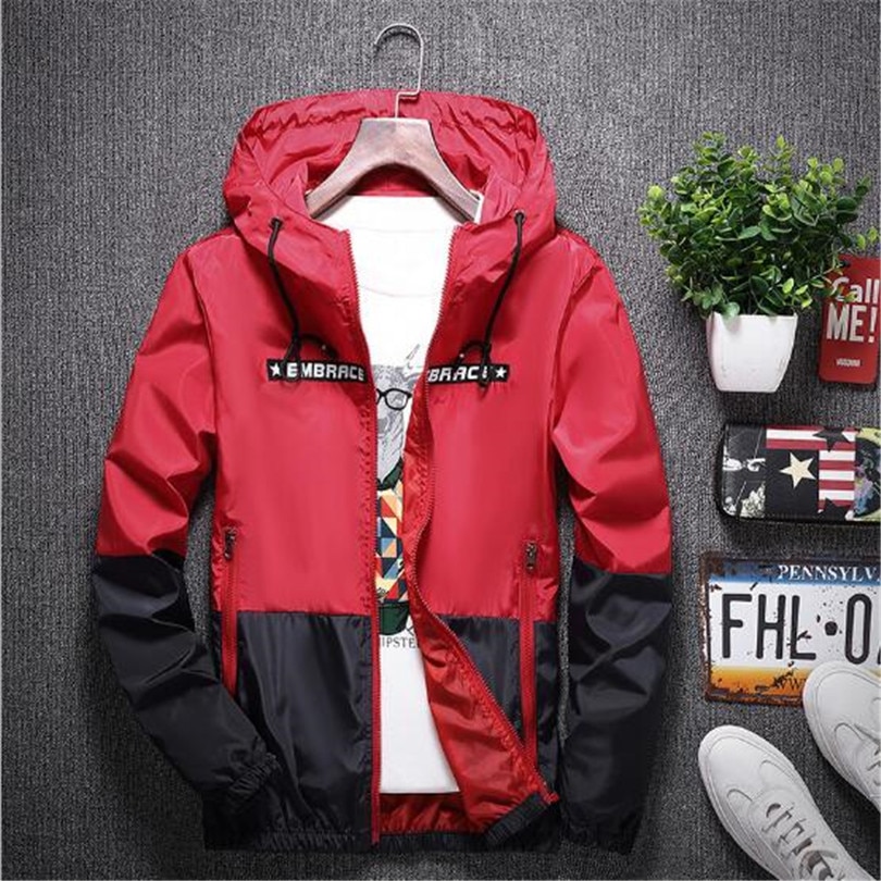 Men's Sport Embrace Printed Hooded Jacket Jackets & Vests Men Sport Clothing Sports 