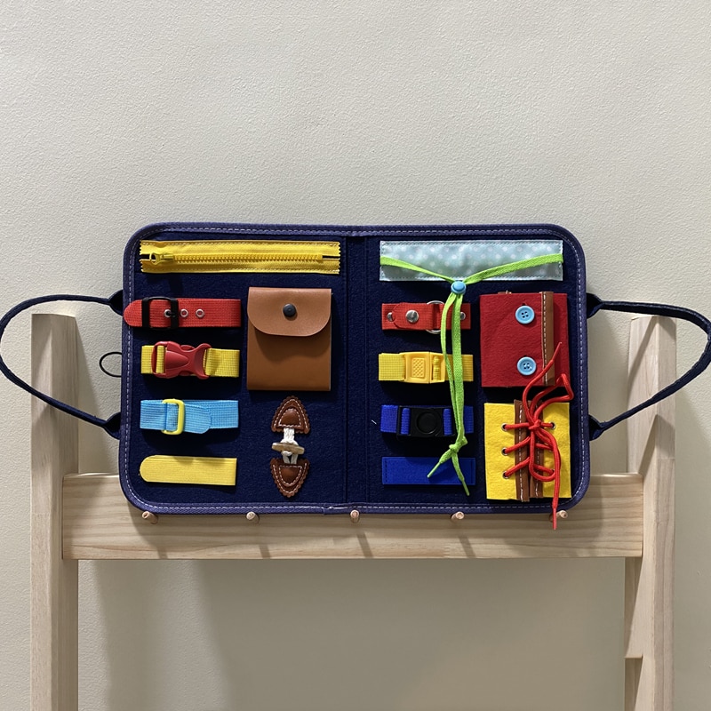 Montessori Busy Board Early Educational Toy for Kids Montessori Busy Board Early Educational Toy for Kids