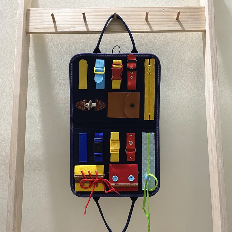 Montessori Busy Board Early Educational Toy for Kids Montessori Busy Board Early Educational Toy for Kids