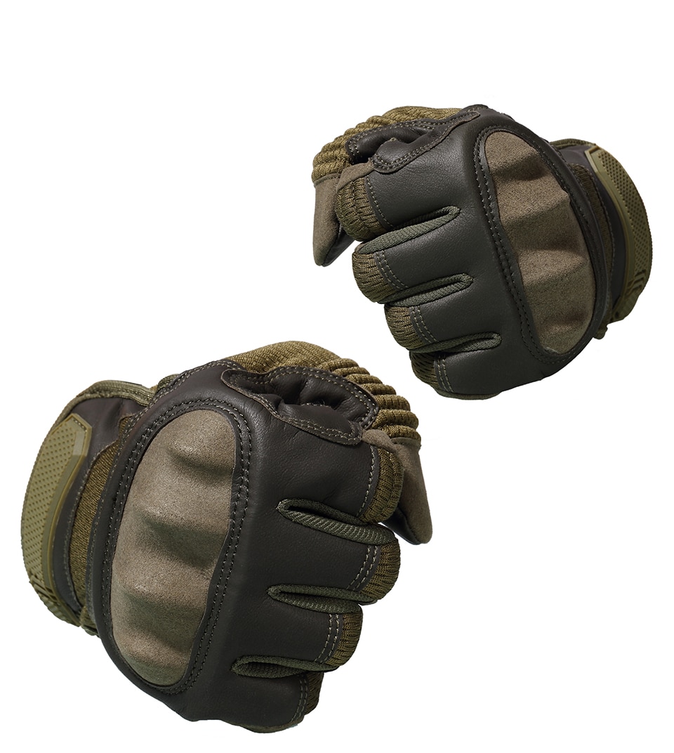 PU Leather Motorcycle Gloves