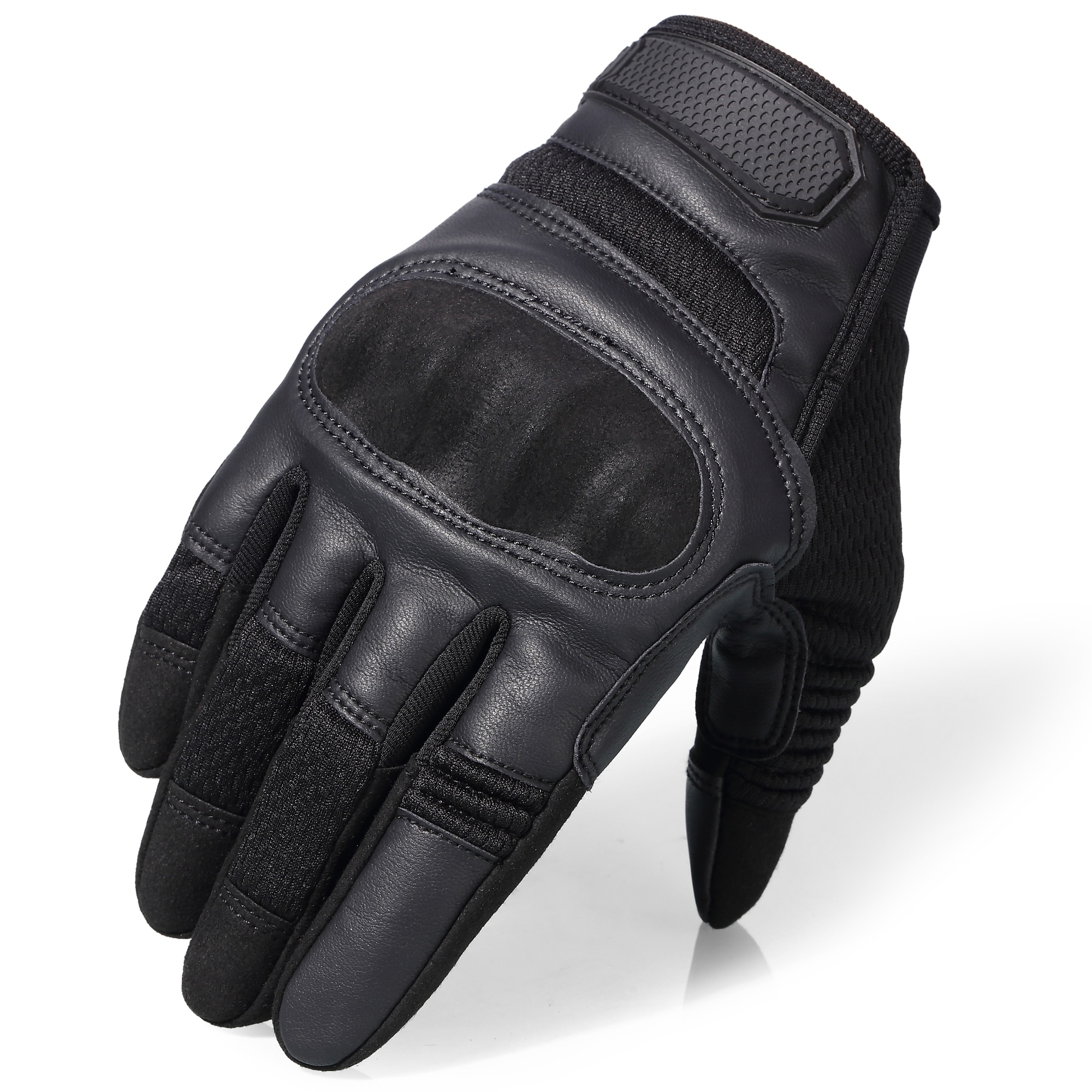 PU Leather Motorcycle Gloves