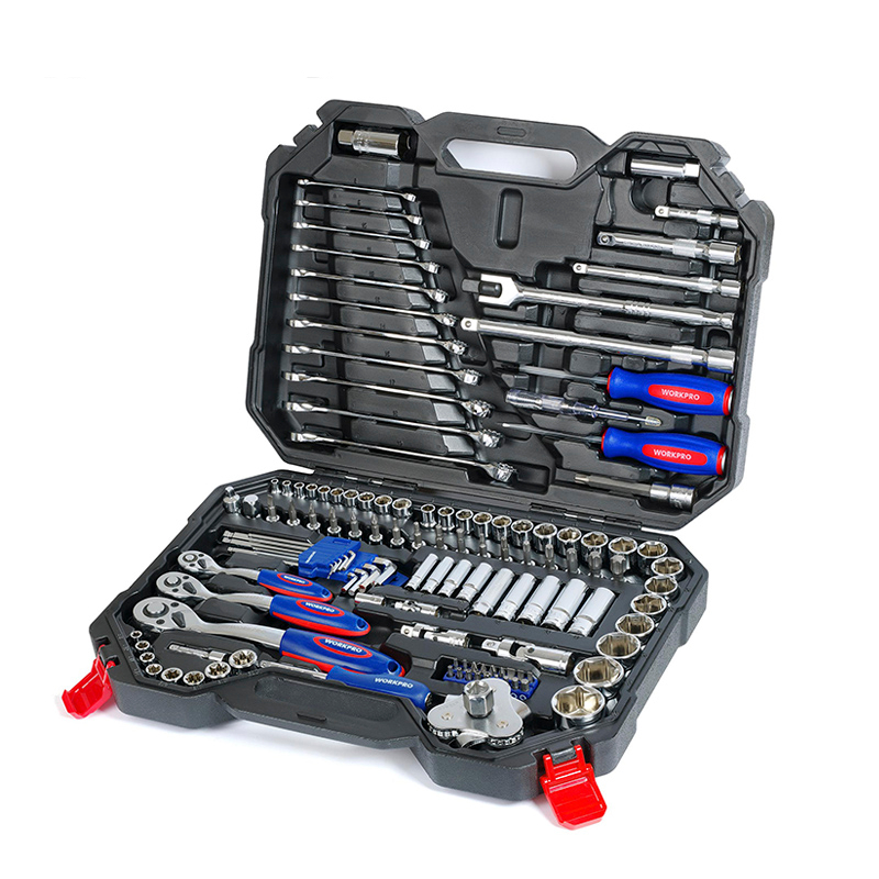 Ratchets and Sockets Hand Tools 123 pcs Set