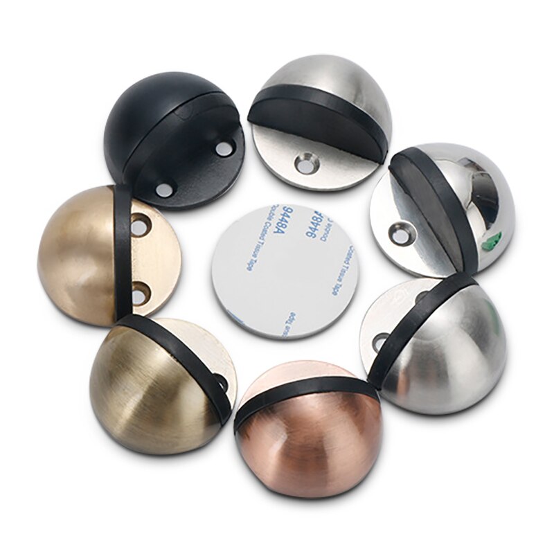Stainless Steel Rubber Door Stopper Stainless Steel Rubber Door Stopper