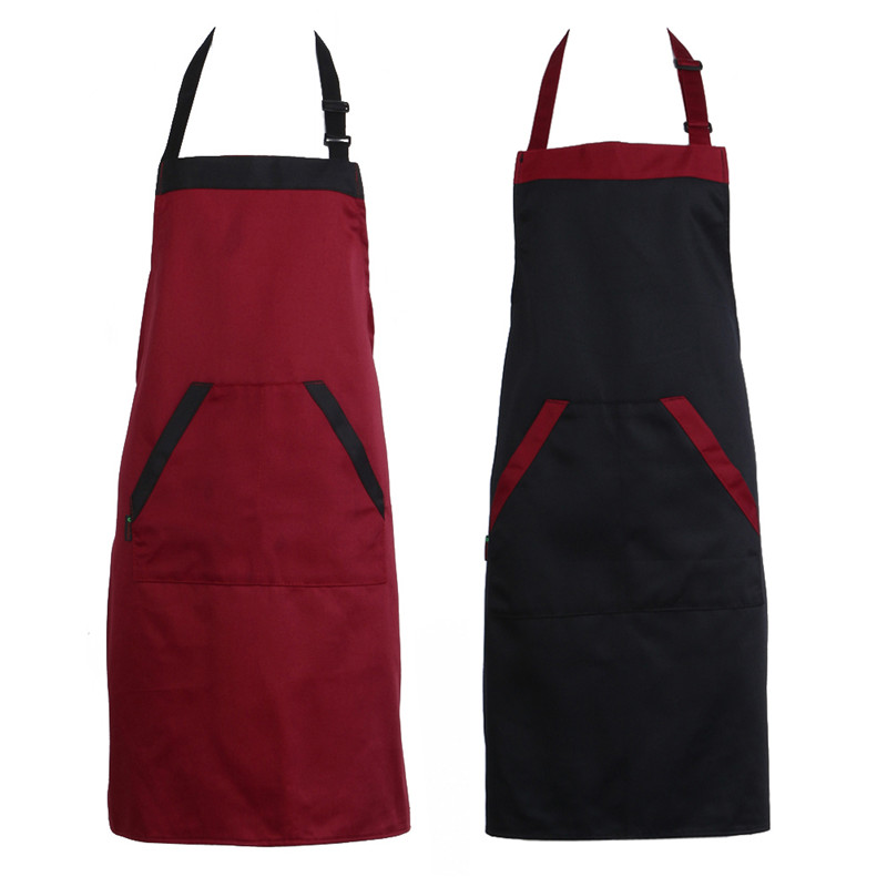 Unisex Cooking Apron with 2 Pockets Aprons, Gloves & Towels Kitchen 