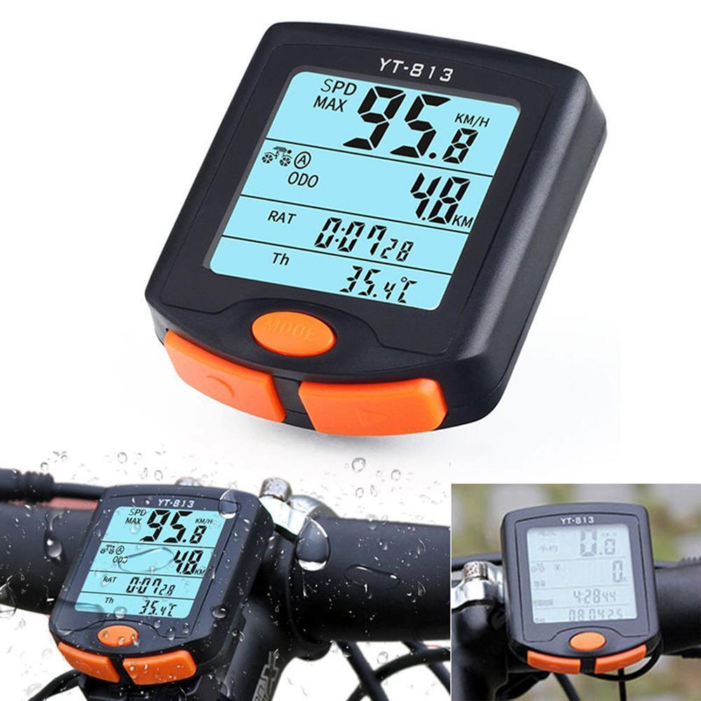 Universal Waterproof Bicycle Speedometer Cycling Electric Bicycle Accessories Sports 