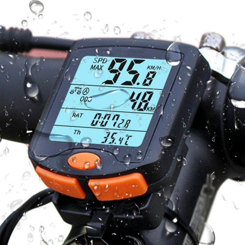 Universal Waterproof Bicycle Speedometer Cycling Electric Bicycle Accessories Sports 